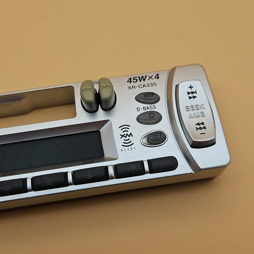 Sony XR-CA330 Car Cassette Player MD/CD Faceplate ONLY